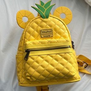 Pineapple Mickey Loungefly Backpack